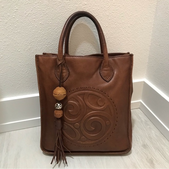 Brighton Handbags - Brighton Tilda Leather Groove Tote/Crossbody